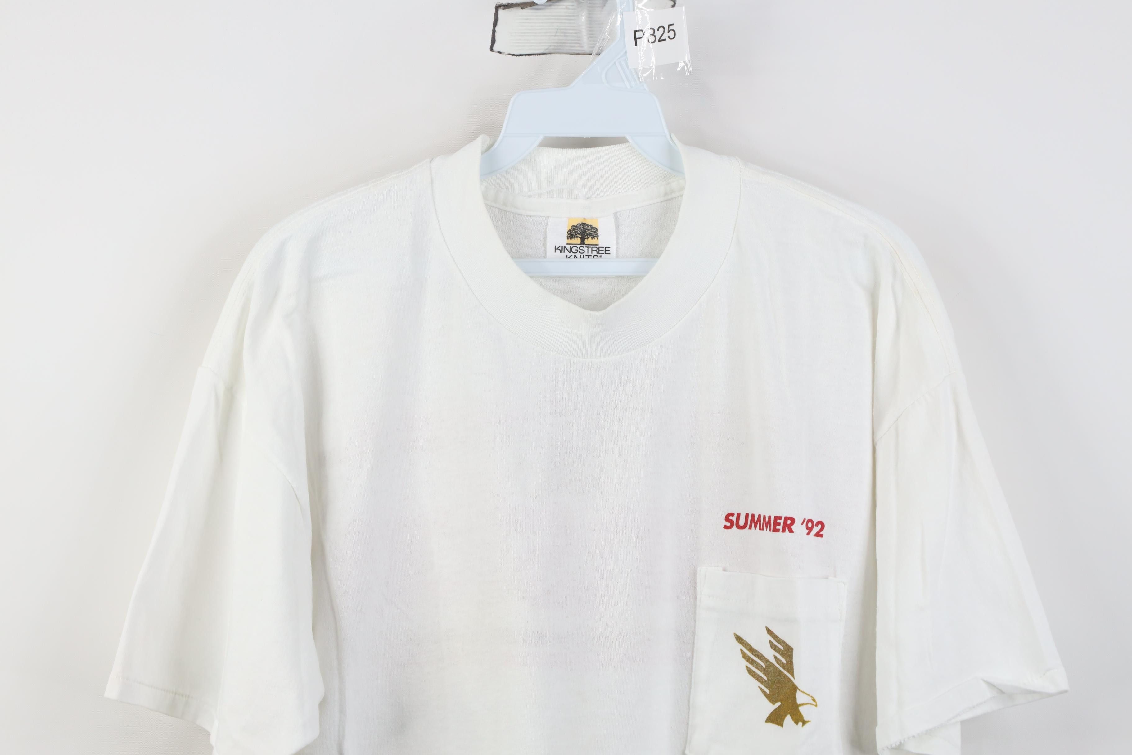 Vintage Vintage 90s Winston Cigarettes Racing Pocket T-Shirt USA Size US XL / EU 56 / 4 - 2 Thumbnail
