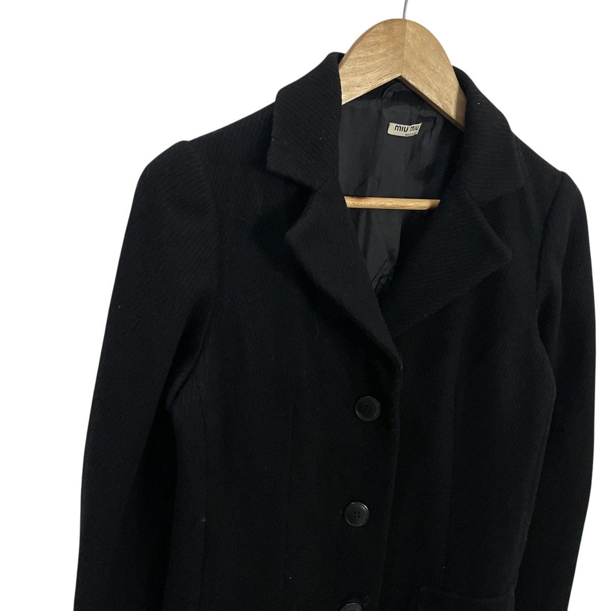 Miu Miu Miu Miu By Prada Trench Coat Jacket Size L / US 10 / IT 46 - 6 Thumbnail