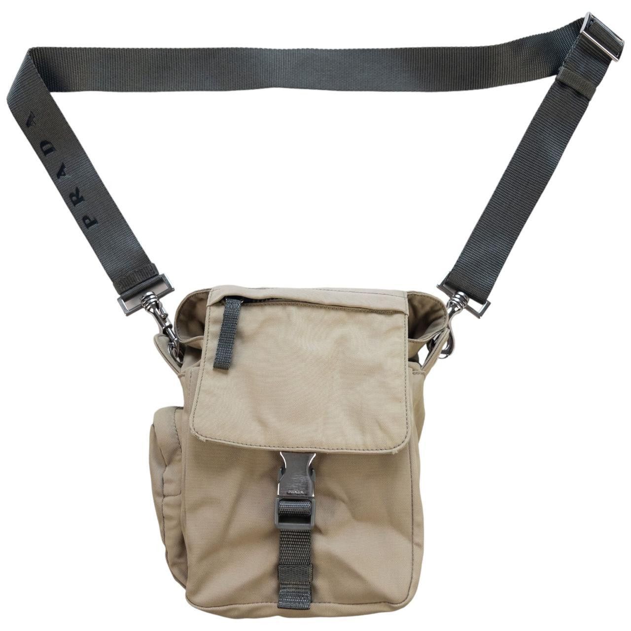 Vintage Prada Multi Pocket Crossbody Bag