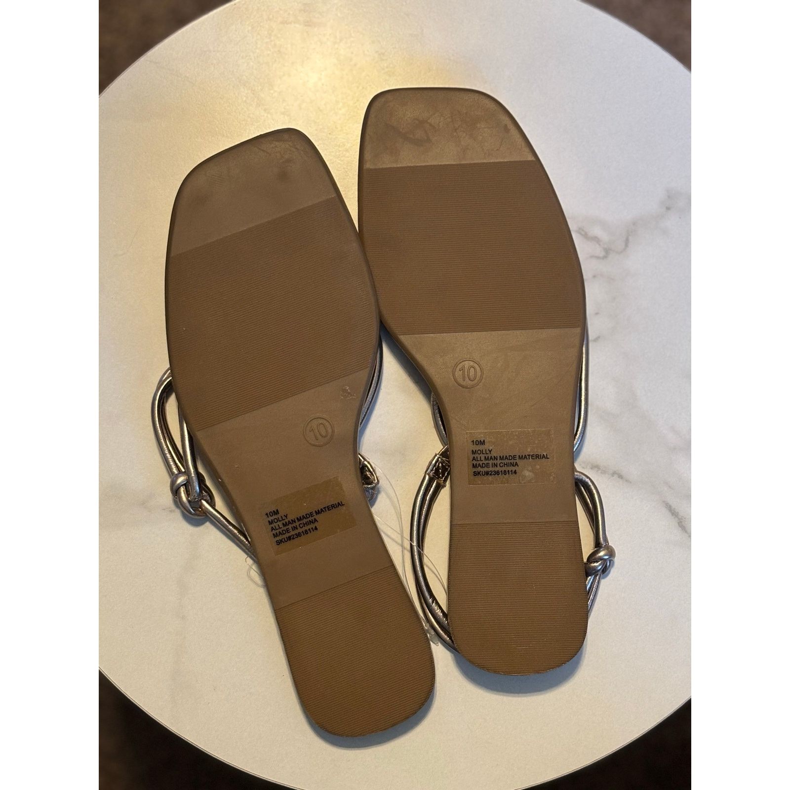 The Unbranded Brand Women’s Size 10 SM New York Sandals Size US 10 / IT 40 - 4 Thumbnail