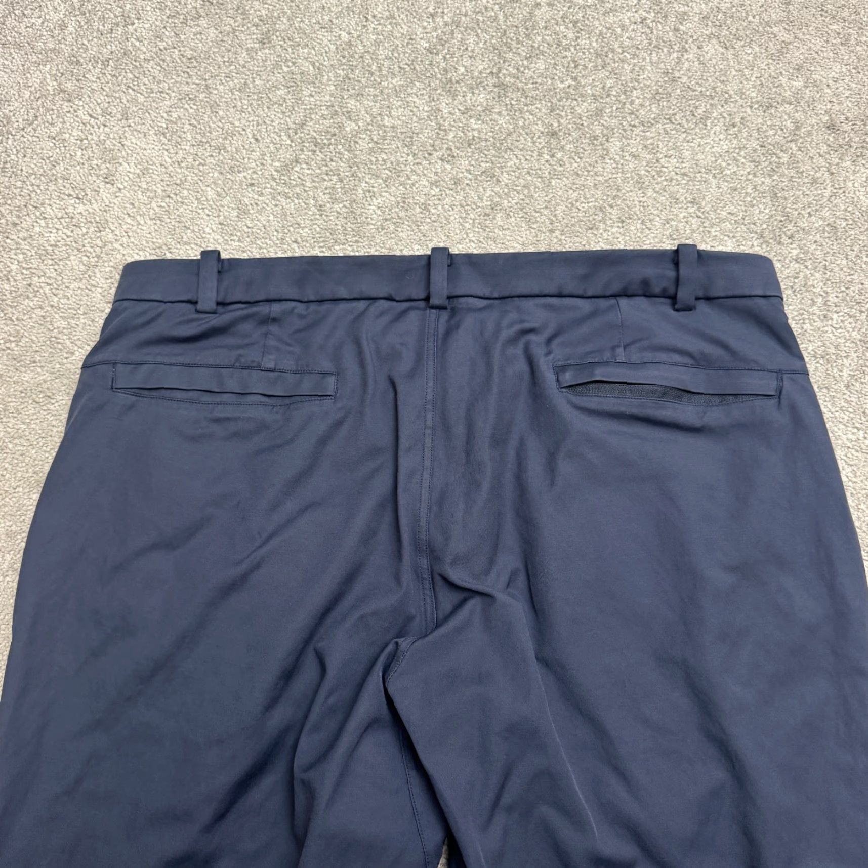 Lululemon Lululemon Commission Warstreme Slim Fit Chino Pants Men 38x32 Navy Blue Straight Size US 38 / EU 54 - 3 Thumbnail