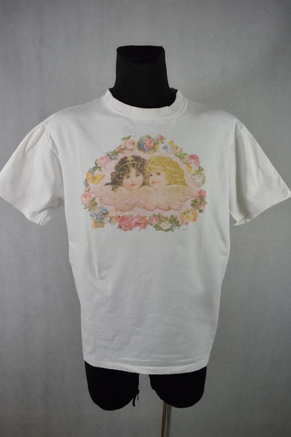Vintage Vintage Oneita Studio O Angels Tee t-shirt L Size US L / EU 52-54 / 3 - 1 Thumbnail