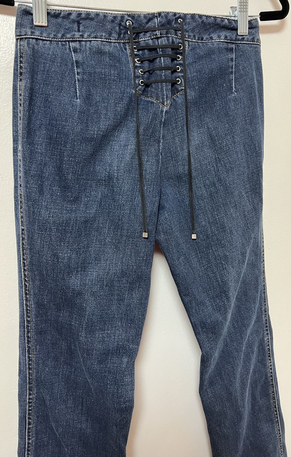 Dolce & Gabbana Dolce & Gabbana Spring 2003 sailor pants Size 26" / US 2 / IT 38 - 13 Thumbnail