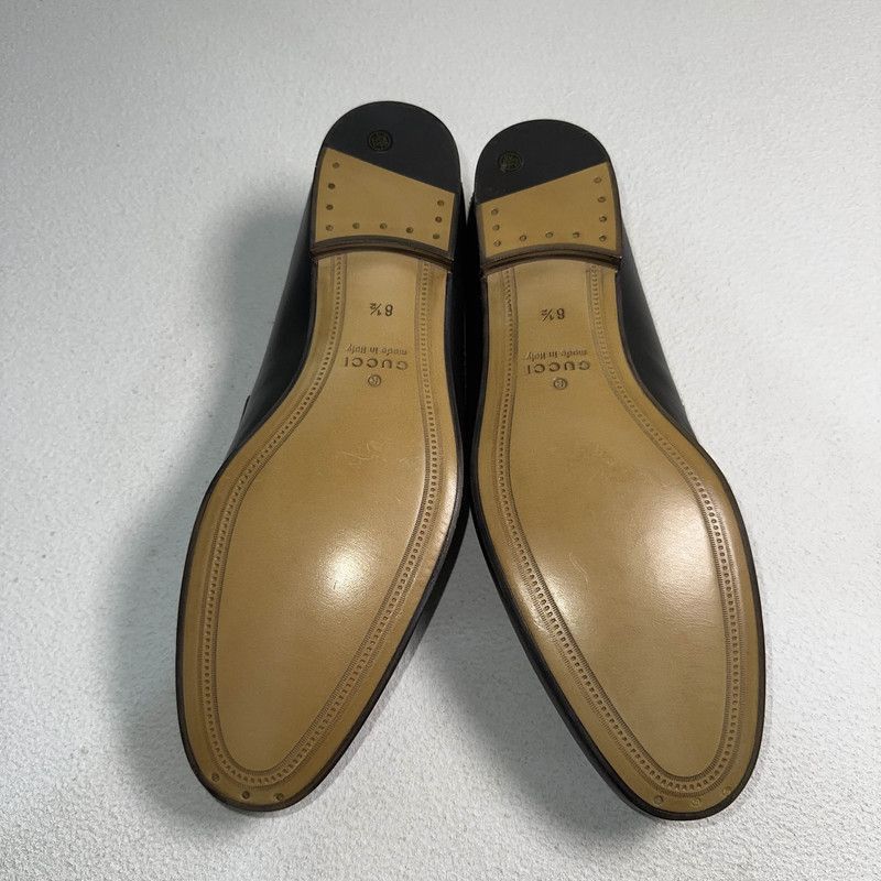 Gucci Gucci Leather Horsebit Loafers for Men - Size US 9.5 / EU 42-43 - 4 Thumbnail