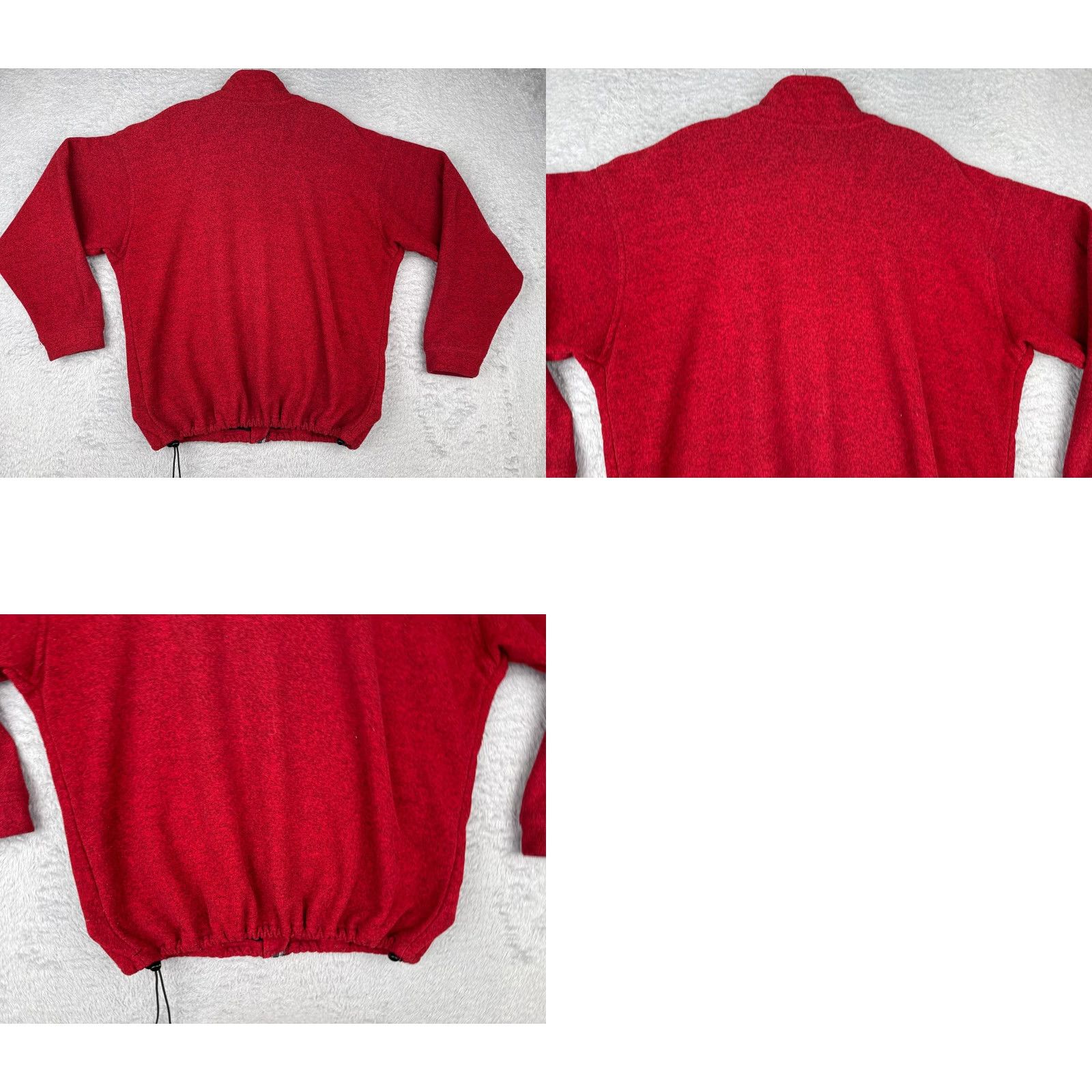 Mountain Hardwear Mountain Hardwear Jacket Mens Large Red Knit Shell Polyester Fleece Full Zip Size US L / EU 52-54 / 3 - 9 Thumbnail