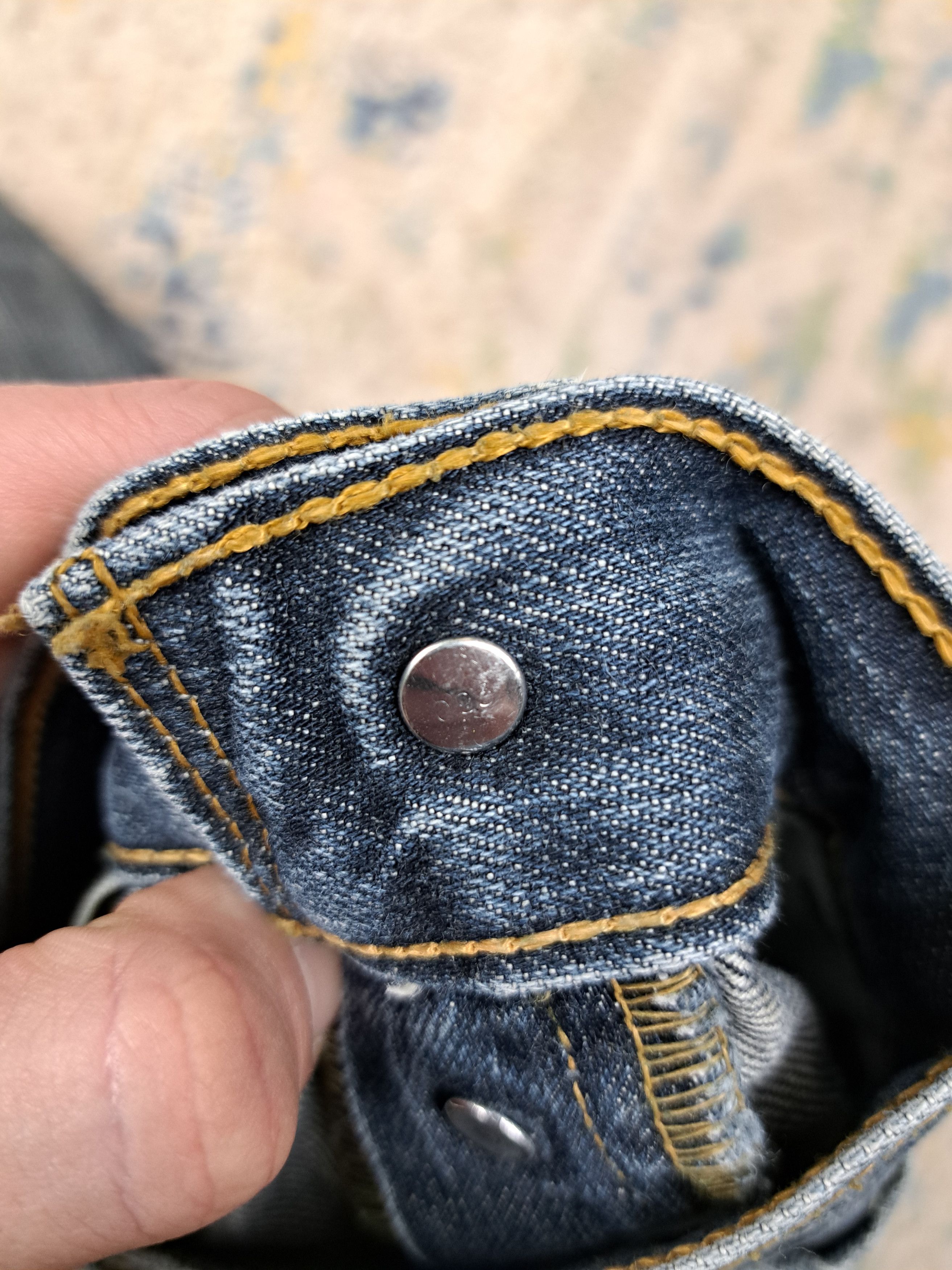 Levi's Vintage y2k Levis 501 Washed Avant Garde Denim Archive Size US 32 / EU 48 - 7 Thumbnail
