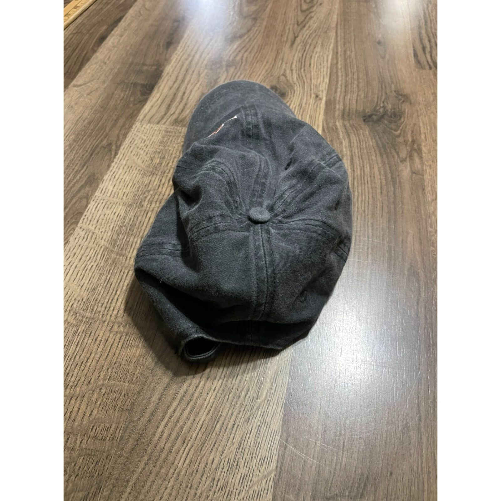 Harley Davidson Harley-Davidson Men's One Size Black Baseball Hat Motorcycle Hat Casual Cap Size ONE SIZE - 3 Thumbnail