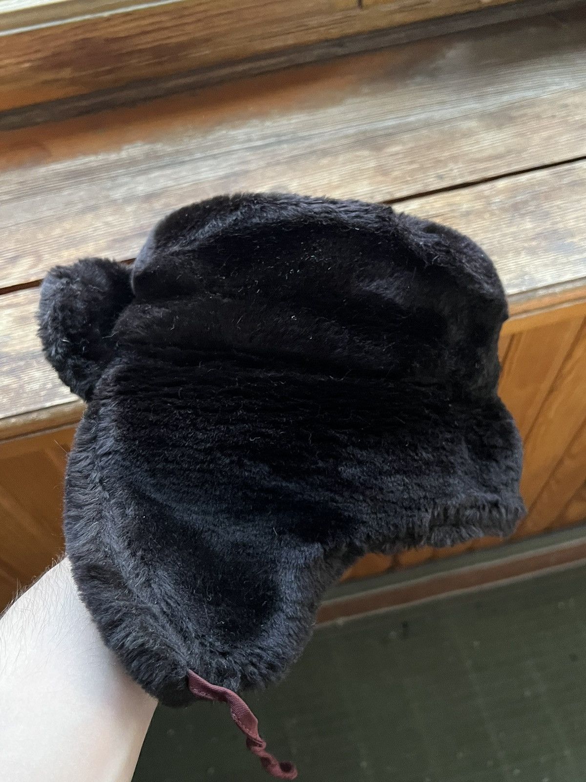Vintage Y2K Faux Fur Ushanka Vintage Fuzzy Trapper Hat Huge Size ONE SIZE - 12 Thumbnail