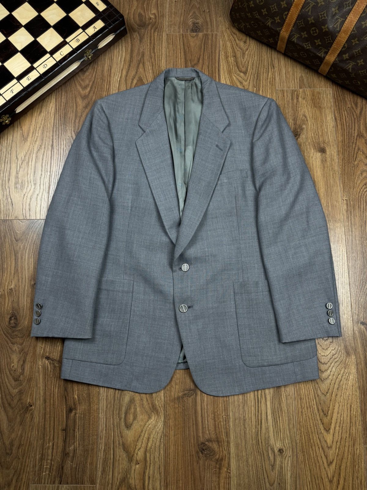 Christian Dior Monsieur Vintage wool blazer Christian Dior original luxury item Size 40R - 1 Thumbnail