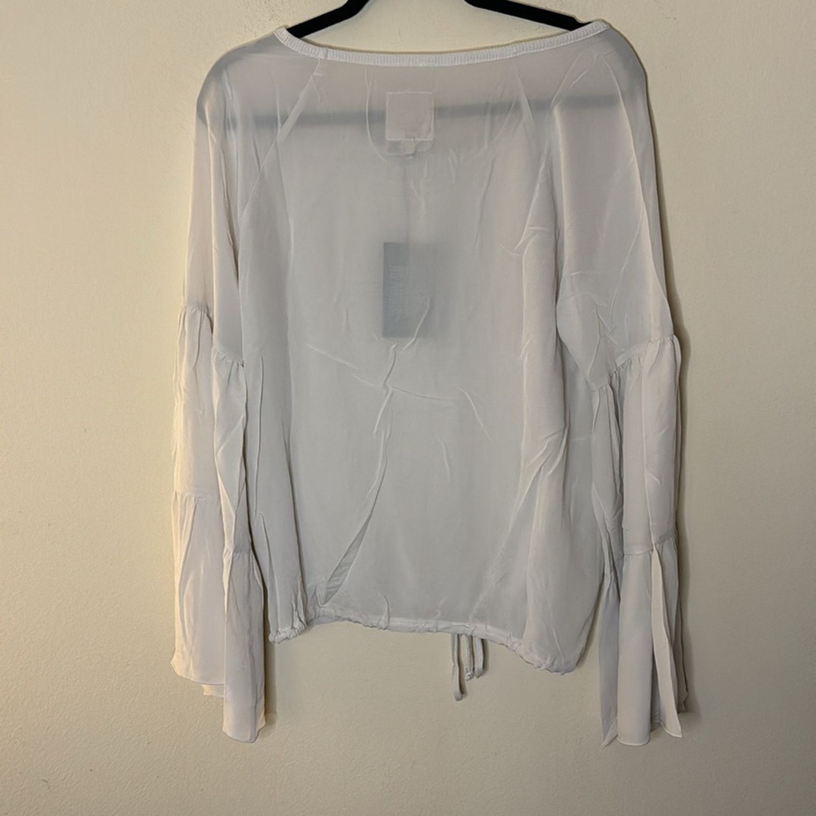 Chaser Brand Chaser Silk Dolman Bell Sleeve Long Sleeve Top Size M Size M / US 6-8 / IT 42-44 - 6 Thumbnail