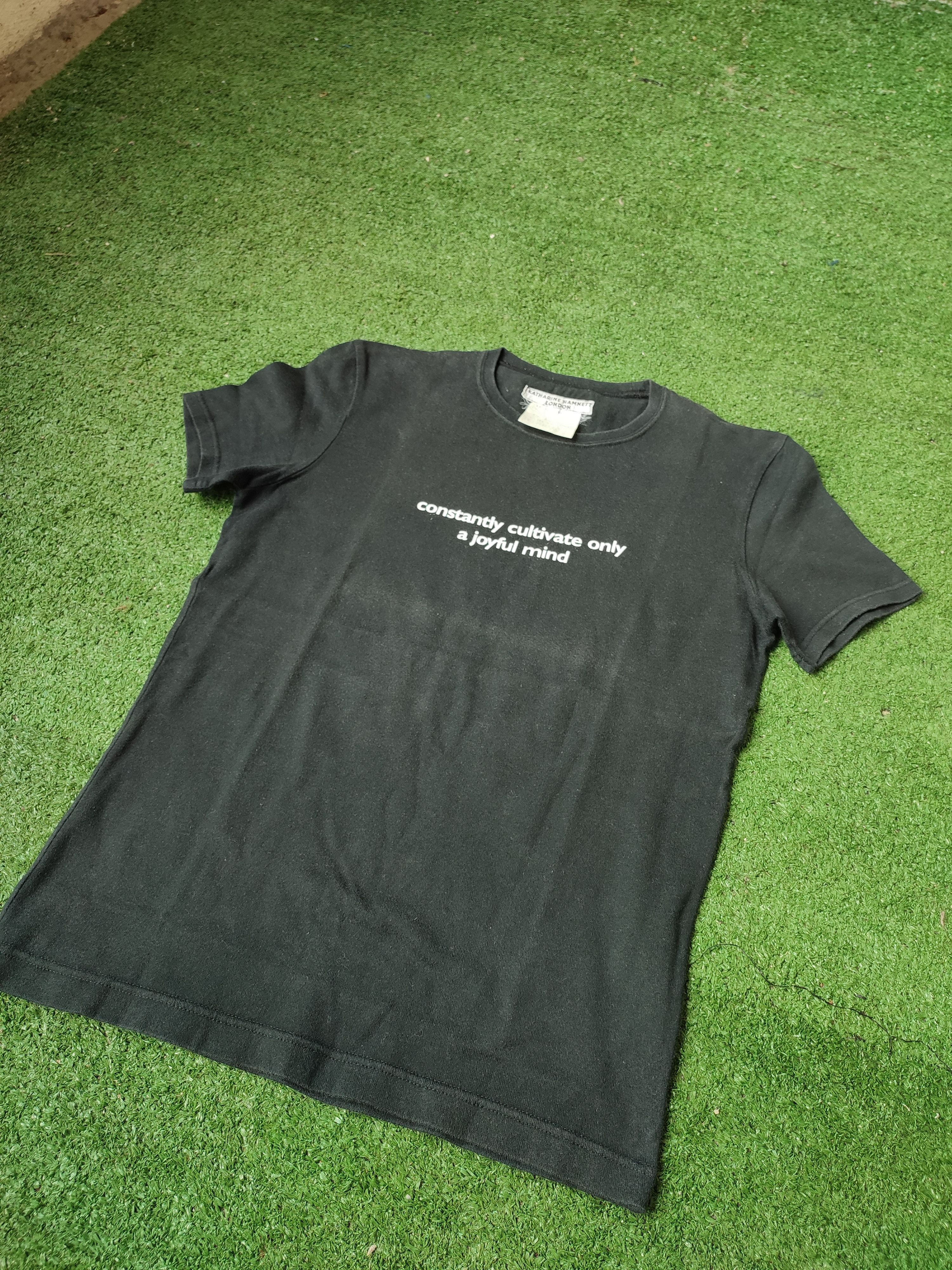 Katharine Hamnett London KATHARINE HAMNETT LONDON SPELL OUT VINTAGE Size US S / EU 44-46 / 1 - 2 Thumbnail
