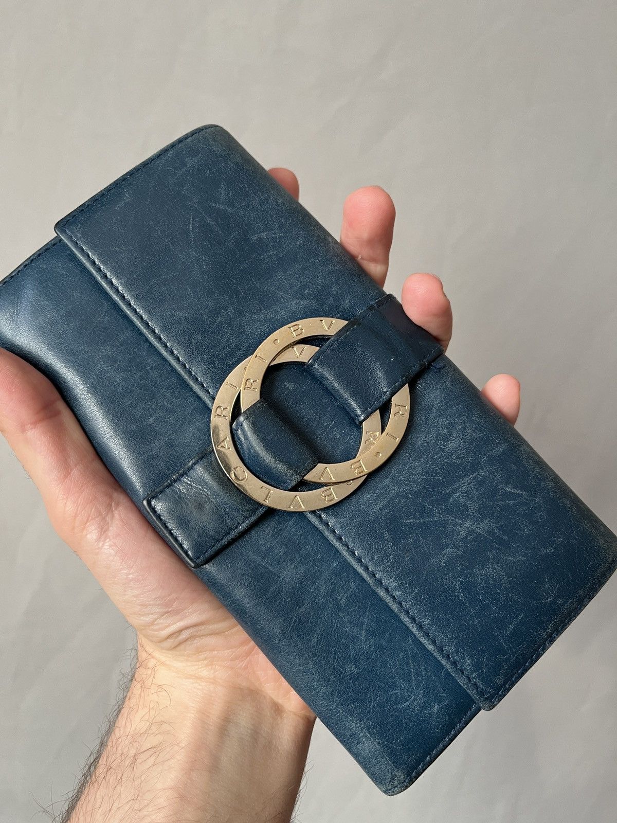 Bvlgari Bvlgari Blue Used Wallet Size ONE SIZE - 3 Thumbnail