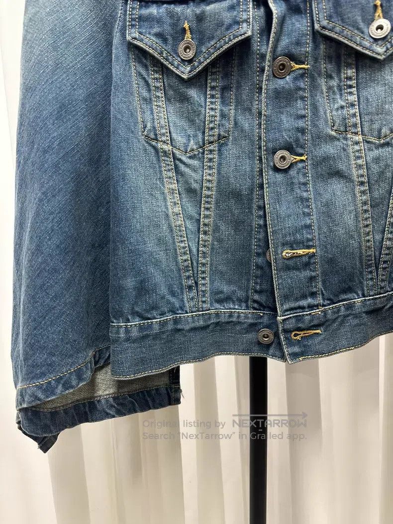Junya Watanabe Junya Watanabe Deconstructed Denim Shawl Size S / US 4 / IT 40 - 3 Thumbnail