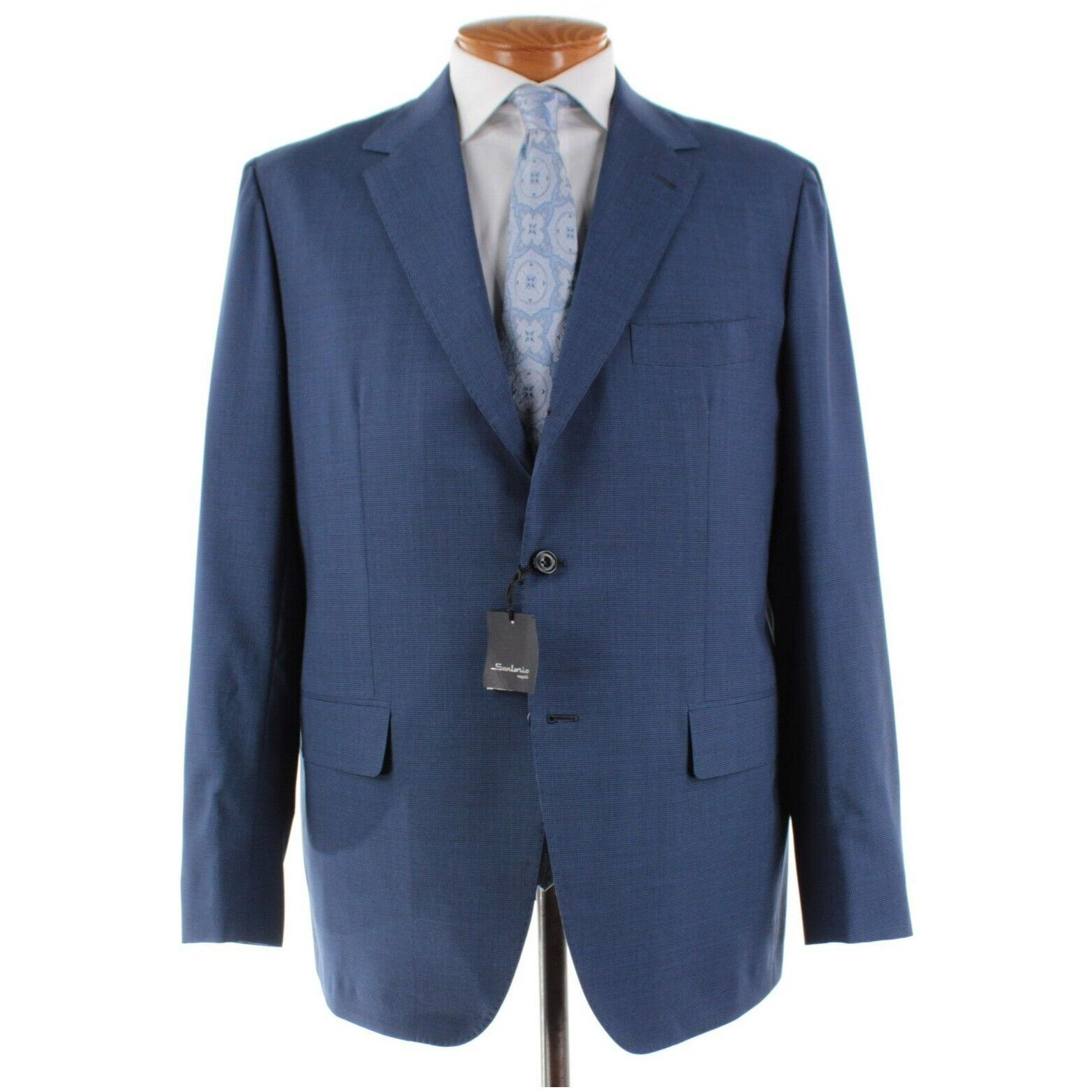 SARTORIO Sartorio Suit Size US 46 Regular in Blue Size 46R - 1 Thumbnail