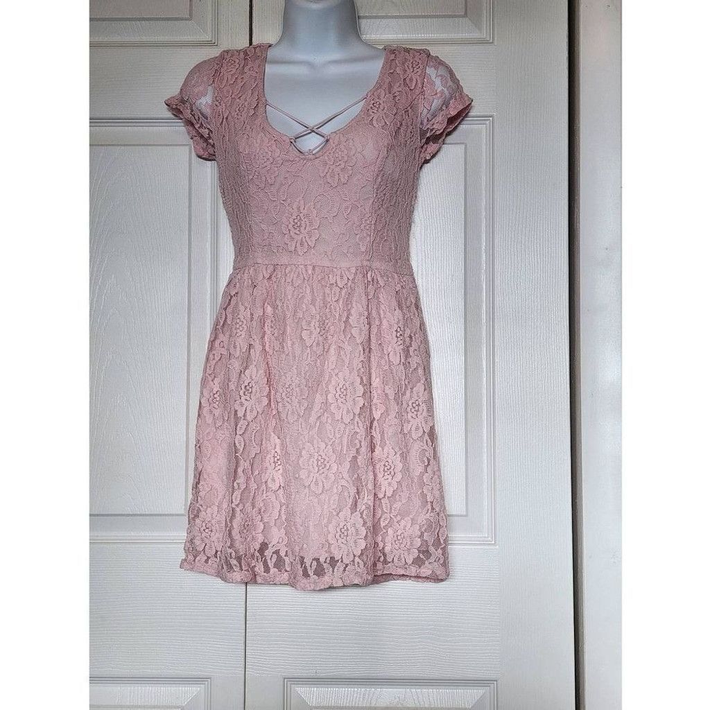 sequin dress navy blue Penny Lane Navy Sequin Mini Dress - US 4