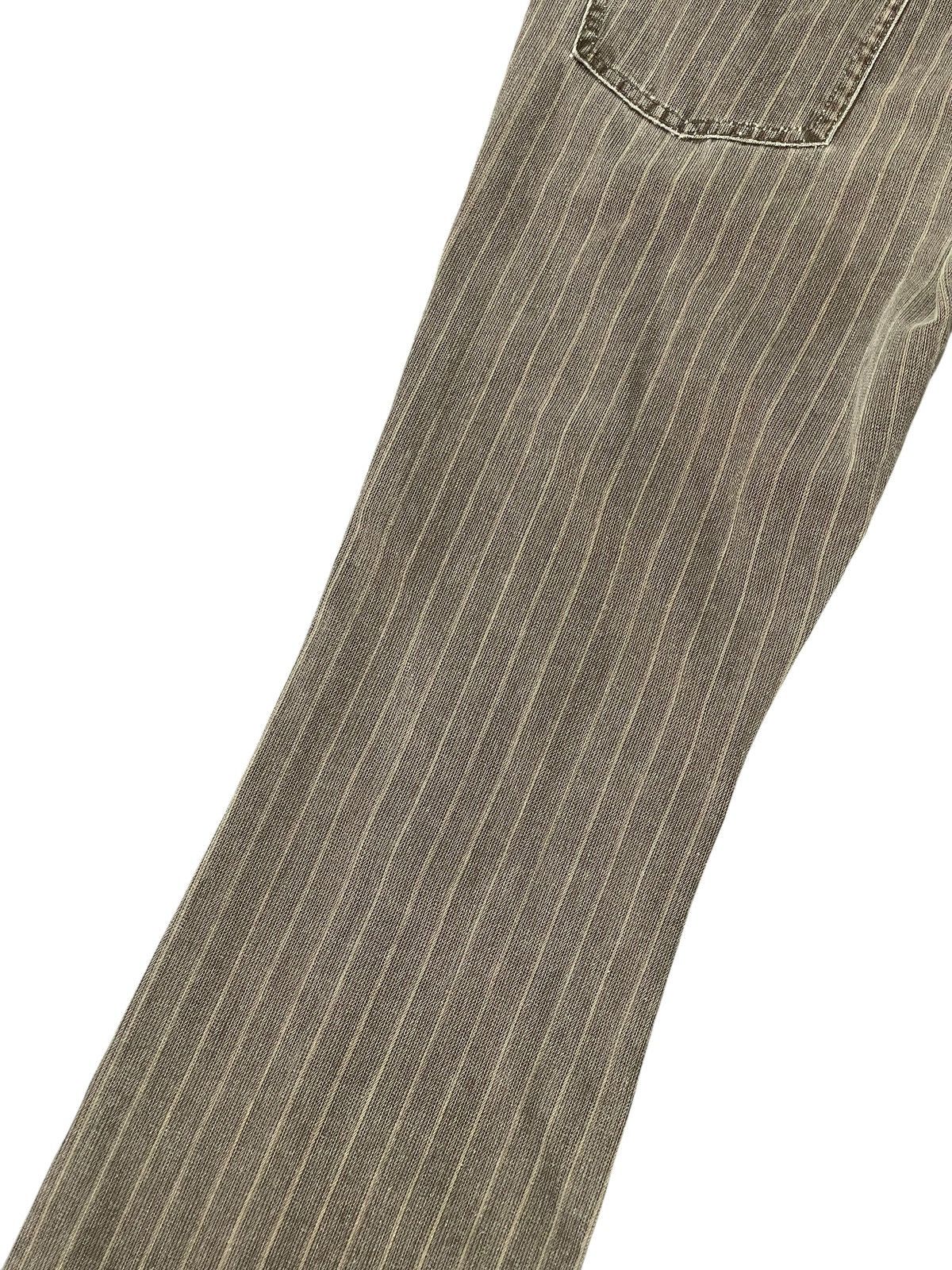 If Six Was Nine Flare Jeans Schlussel Japan Faded Striped Boot Cut 2🟦4 Size US 29 - 16 Thumbnail