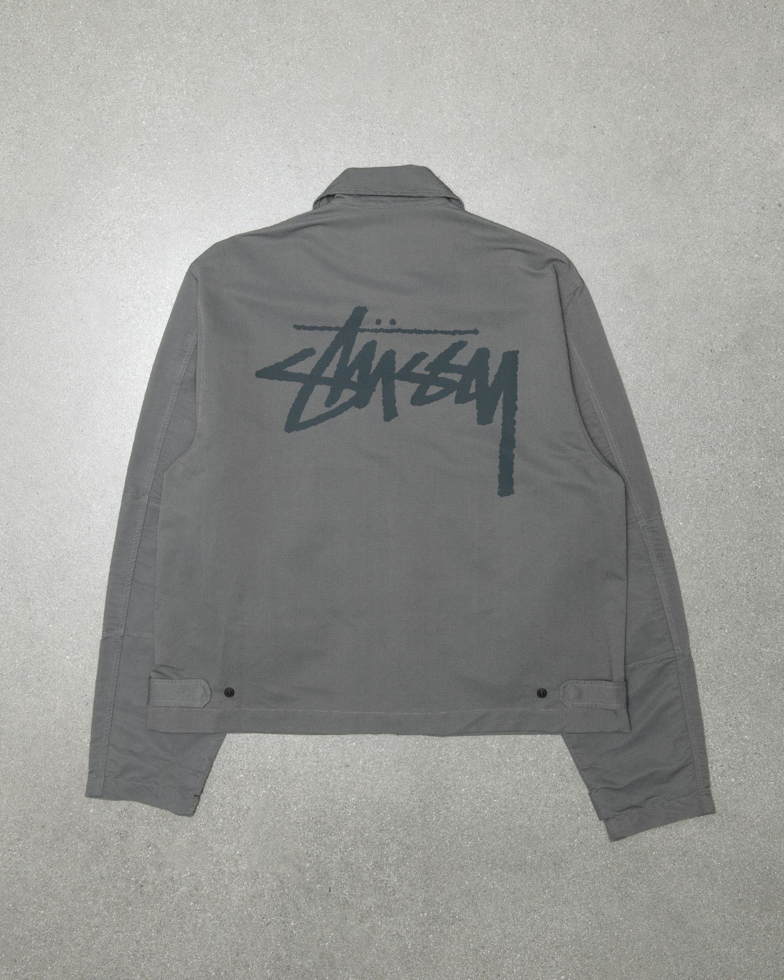 Our Legacy × Stussy PARARESCUE JACKET GREY LOGO | Grailed
