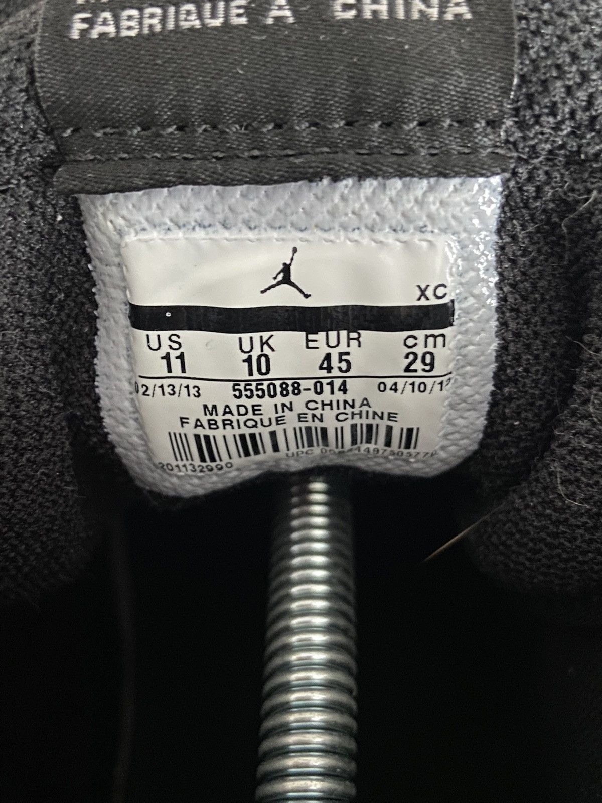 Jordan Brand 2013 Jordan 1 High OG Shadow Size US 11 / EU 44 - 10 Thumbnail
