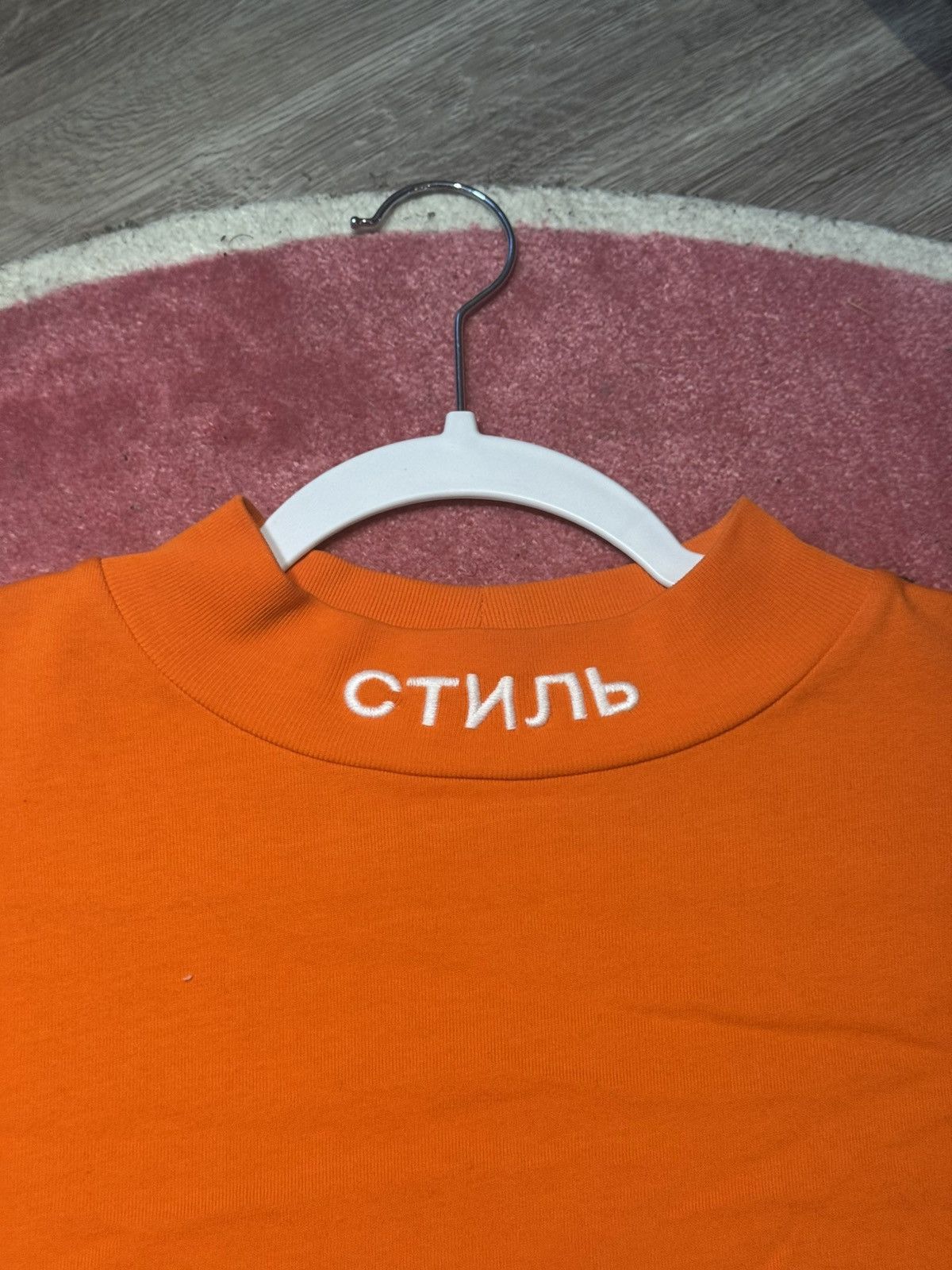 Heron Preston Heron Preston Long Sleeve Mock Neck (fits like L-XL) Size US S / EU 44-46 / 1 - 3 Thumbnail