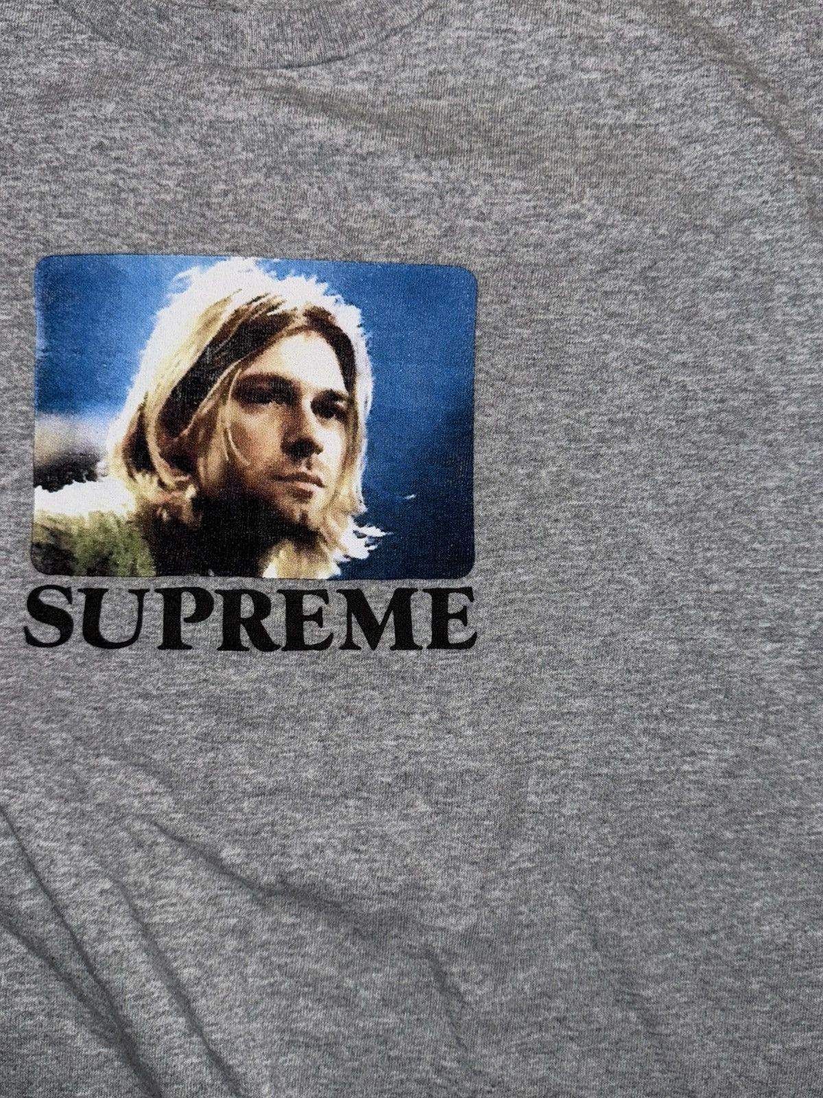 Supreme Kurt Cobain Supreme T shirt gray Size US M / EU 48-50 / 2 - 2 Thumbnail