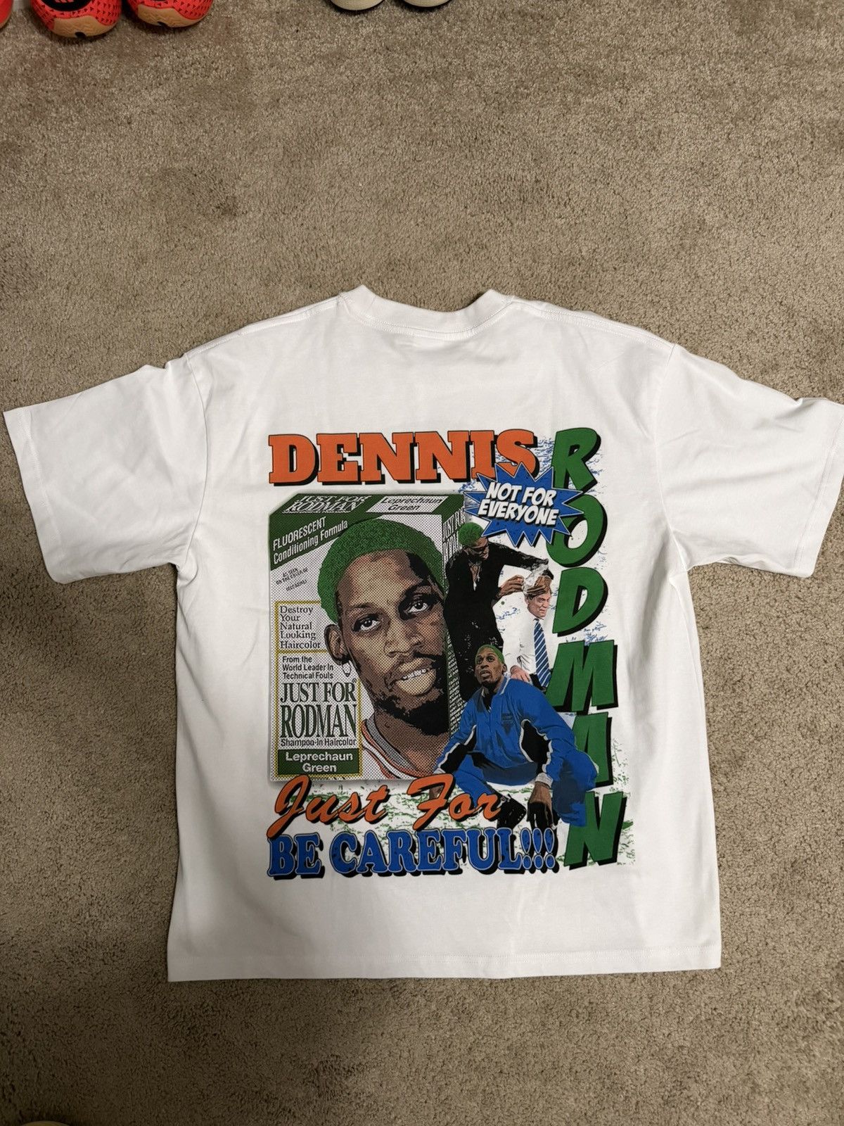 Vintage Dennis Rodman Tee Size US XL / EU 56 / 4 - 2 Thumbnail