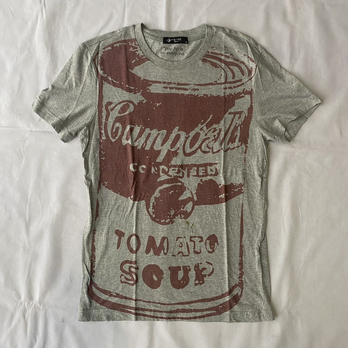 Japanese Brand Iconic Pop Culture Campbell’s Soup Cans by Andy Warhol Tees Size US M / EU 48-50 / 2 - 1 Thumbnail