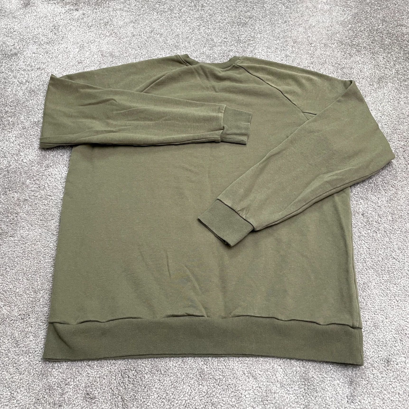 Vintage Columbia Sweatshirt Mens Medium Green Crew Neck Pullover Raglan Long Sleeve All Seasons Fleece Casual Outdoor Size US M / EU 48-50 / 2 - 2 Thumbnail