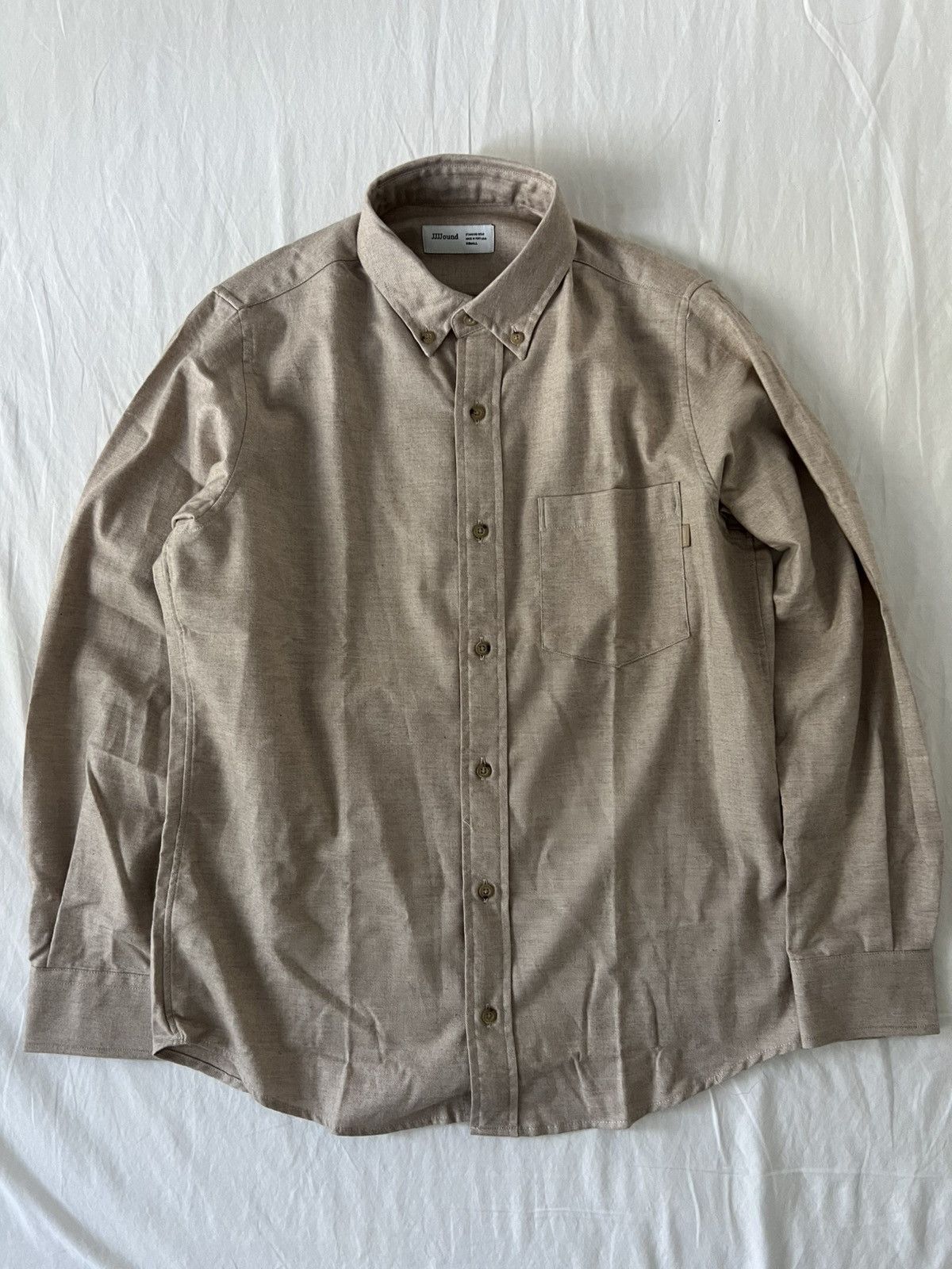 シャツ jjjjound Heavyweight Oxford Beige Medium JJJJound Heavyweight Oxford Shirt | Grailed