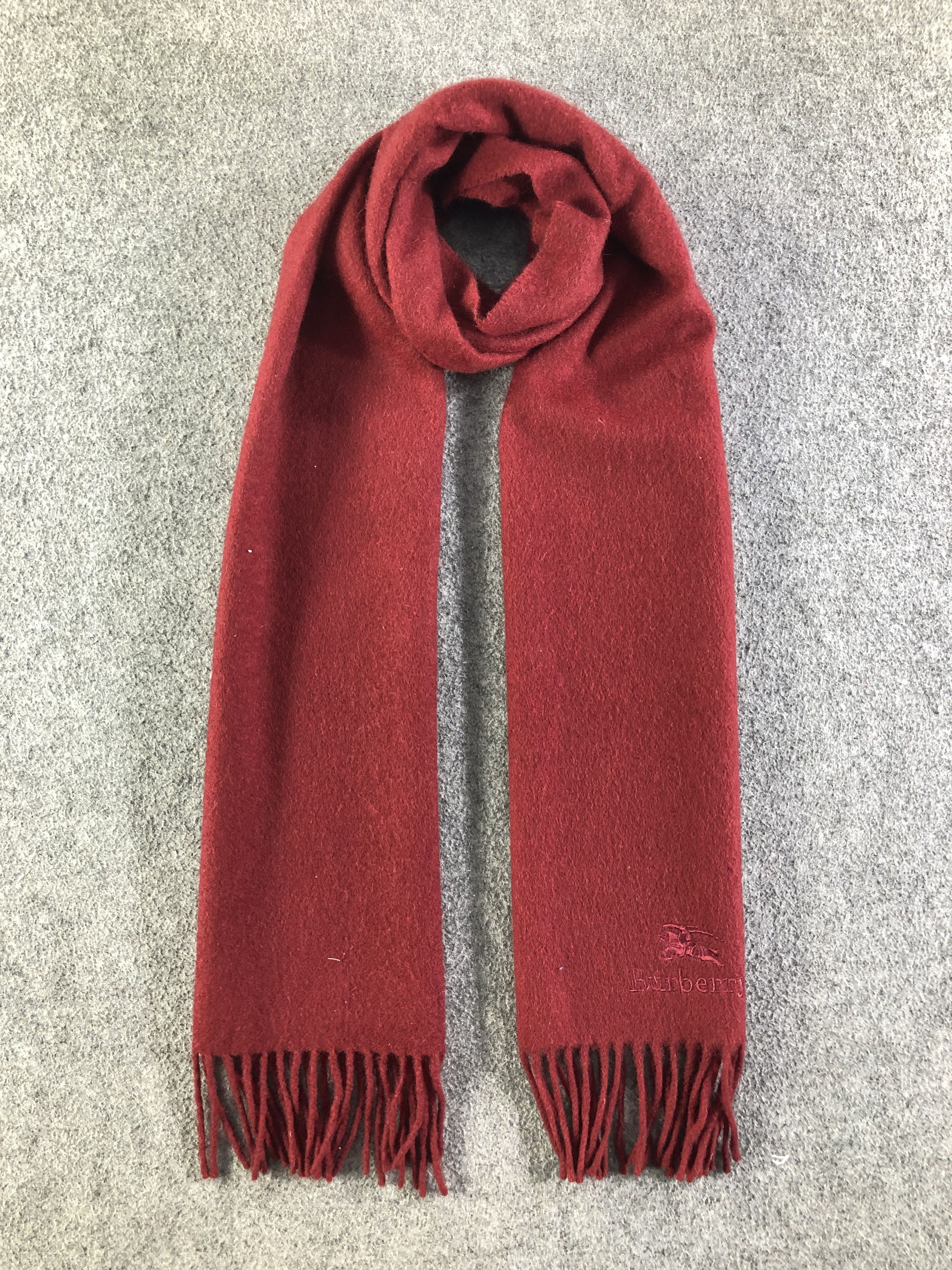 Burberry Burberrys Cashmere Scarf / Muffler / Neckwear SS1327 Size ONE SIZE - 1 Thumbnail