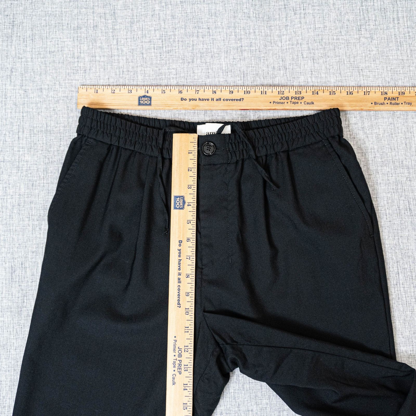 AMI AMI Alexandre Mattiussi Cropped Pleated wool Trousers M Slim Size US 30 / EU 46 - 5 Thumbnail