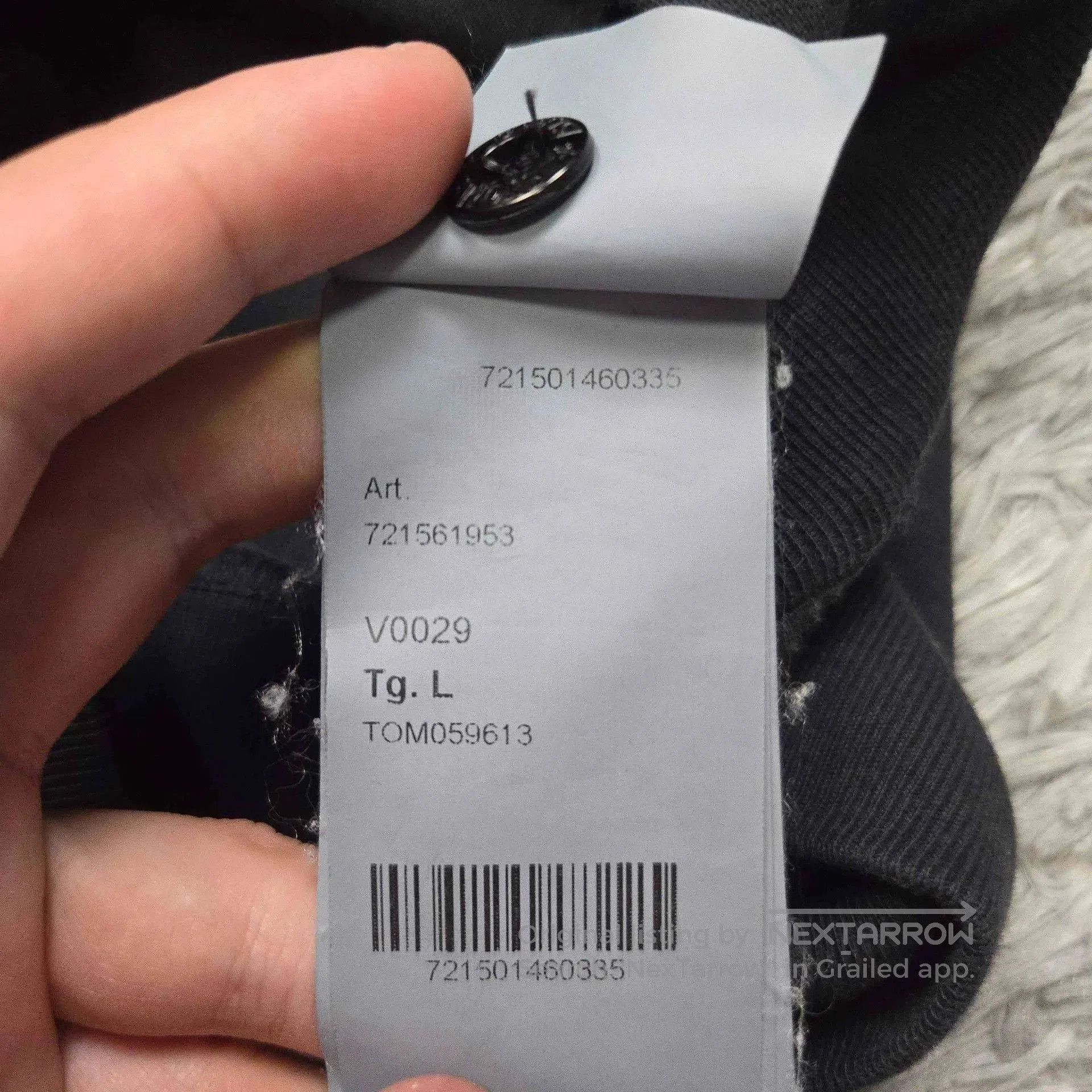 Stone Island stone island black functional sweatshirt with pockets. Size US L / EU 52-54 / 3 - 4 Thumbnail