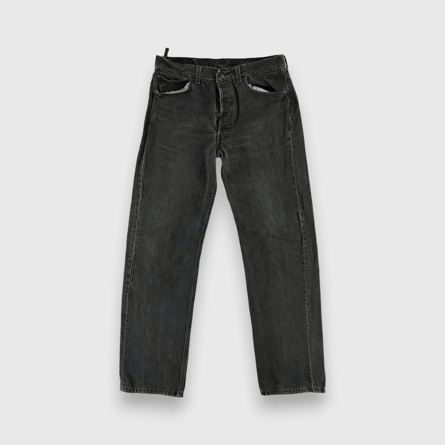 Levi's Faded Vintage Levis 501 Jeans Dark Wash Denim -J333 Size US 32 / EU 48 - 1 Thumbnail