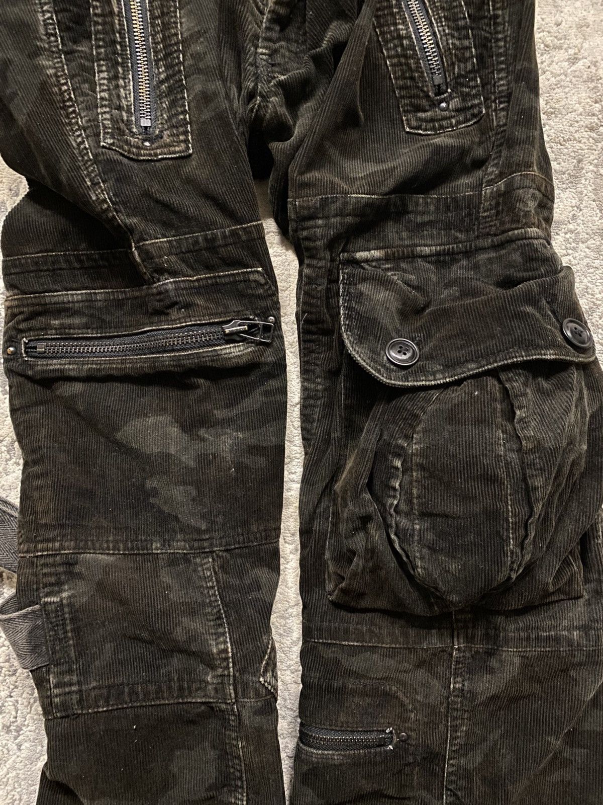 Japanese Brand × Kiminori Morishita Halb - Camo Bondage Cargo Pants Size US 32 / EU 48 - 6 Thumbnail