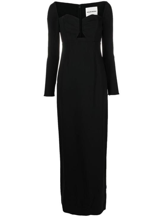 Roland Mouret ROLAND MOURET Women Long Skirts RMRS23001X BLACK Black Size XS / US 0-2 / IT 36-38 - 1 Thumbnail