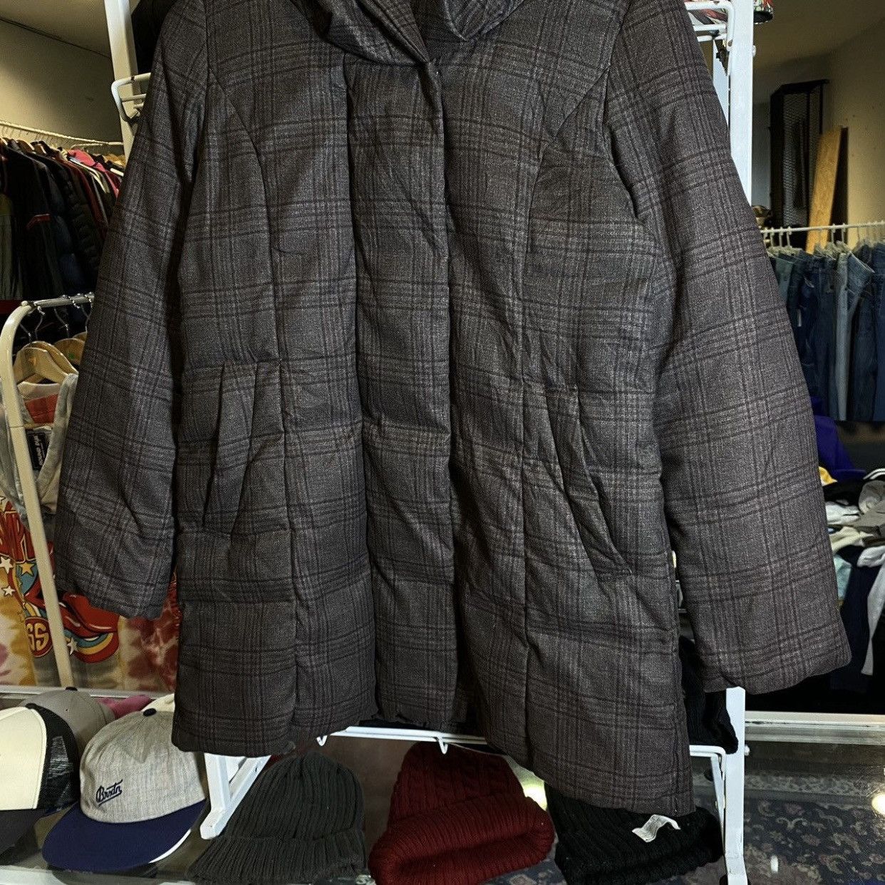 Junko Shimada PART 2 BY JUNKO SHIMADA CHECKERED LIGHT PUFFER JACKETS Size US M / EU 48-50 / 2 - 5 Thumbnail