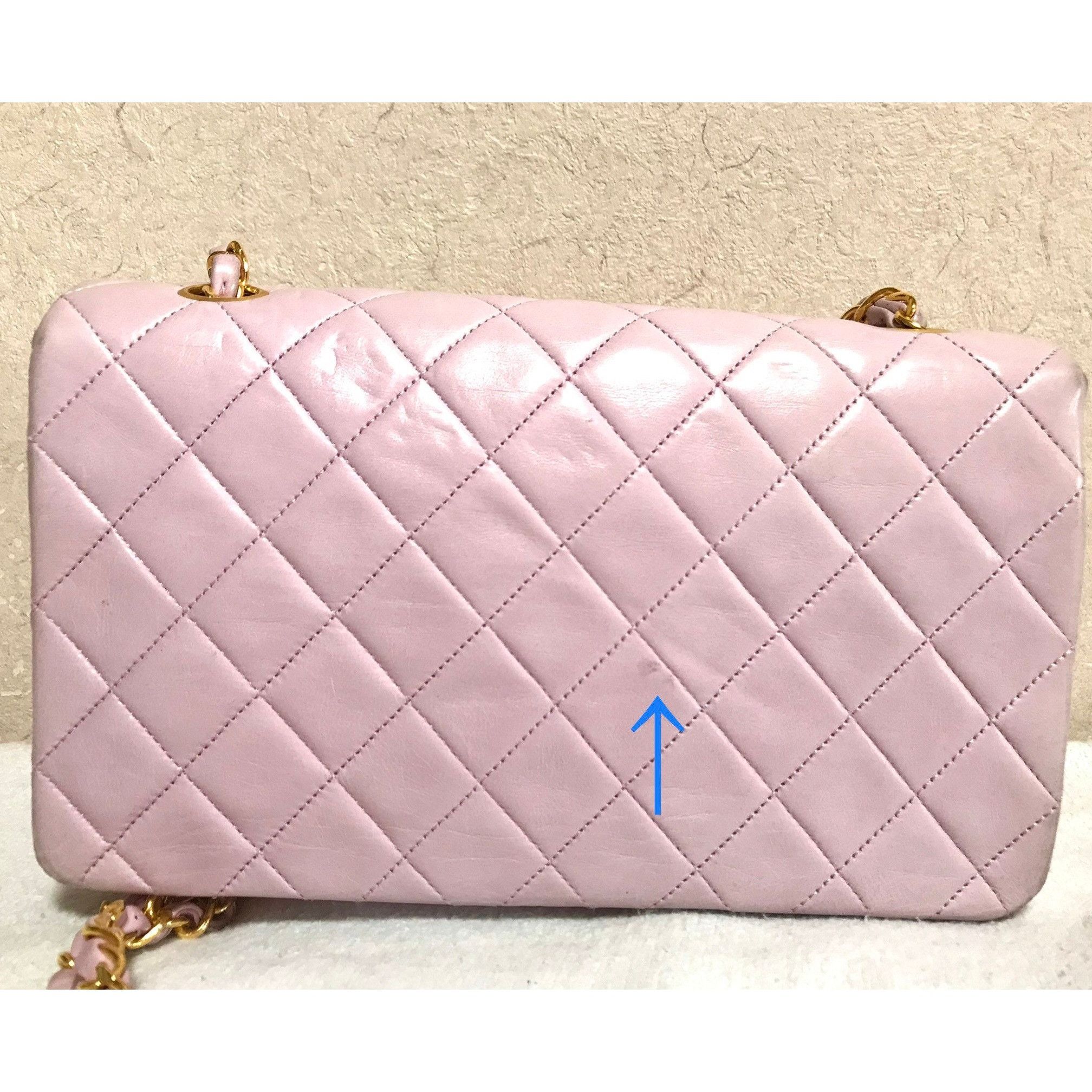 Chanel Vintage CHANEL milky pink 2.55 shoulder bag with golden CC Size ONE SIZE - 3 Thumbnail