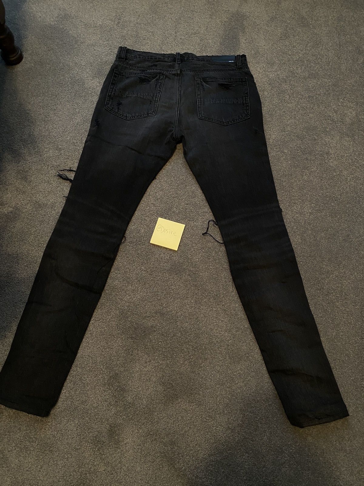 Amiri Amiri Thrasher Denim size 30 Size US 30 / EU 46 - 2 Thumbnail