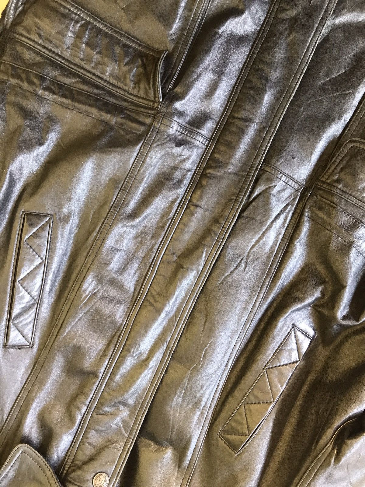 Leather × Vintage Rob & Bob Vintage Leather Jacket Size US XL / EU 56 / 4 - 5 Thumbnail