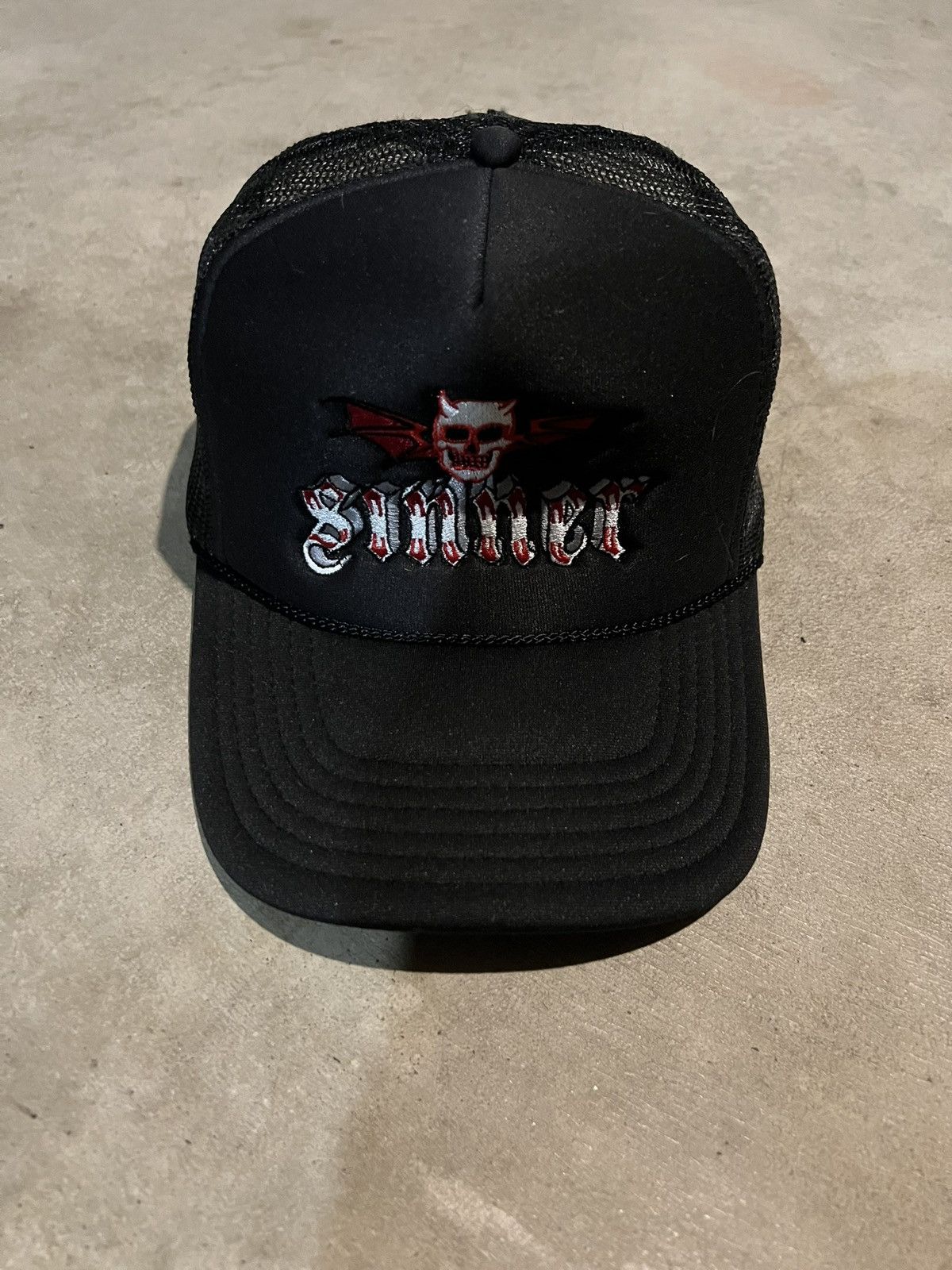 Vintage MBM SINNER TRUCKER HAT Size ONE SIZE - 1 Preview
