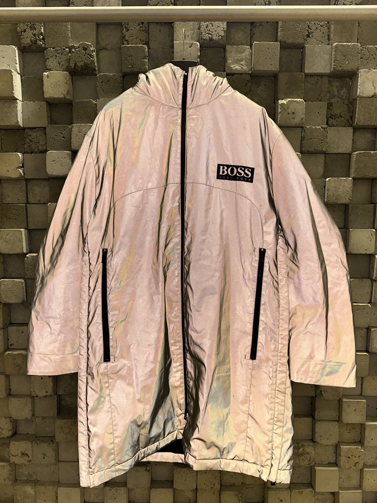 Hugo Boss Hugo Boss Reflective Parkas Jacket 3M Vintage Size US XL / EU 56 / 4 - 4 Thumbnail