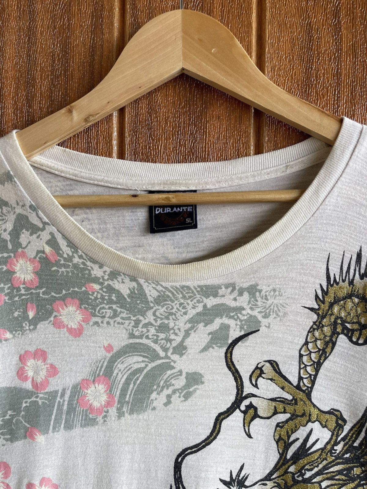 Karakuri Tamashii Vintage’y2k🔥DURANTE🔥Dragonfly Sukajan Longsleeve Tshirt Size US XL / EU 56 / 4 - 6 Thumbnail