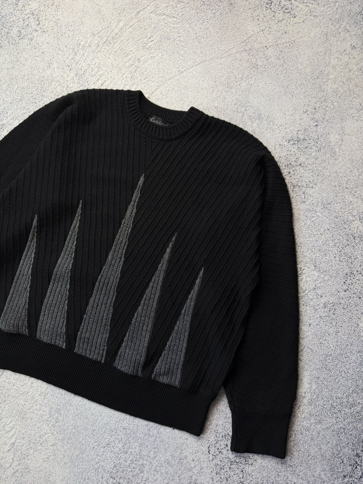 Carlo Colucci Vintage 90s Carlo Colucci Sweater Avant Garde Streetwear USA Size US L / EU 52-54 / 3 - 4 Thumbnail