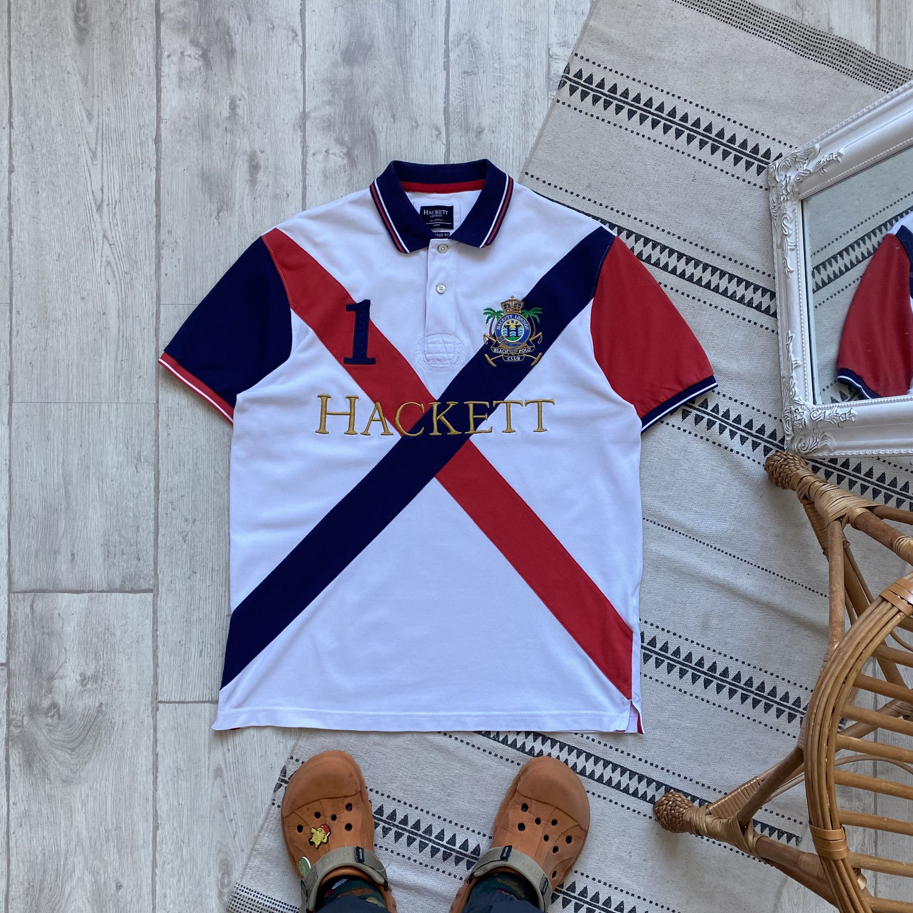 Hackett Vintage Hackett polo club Chief Keef style oldmoney Y2K Size US M / EU 48-50 / 2 - 2 Thumbnail
