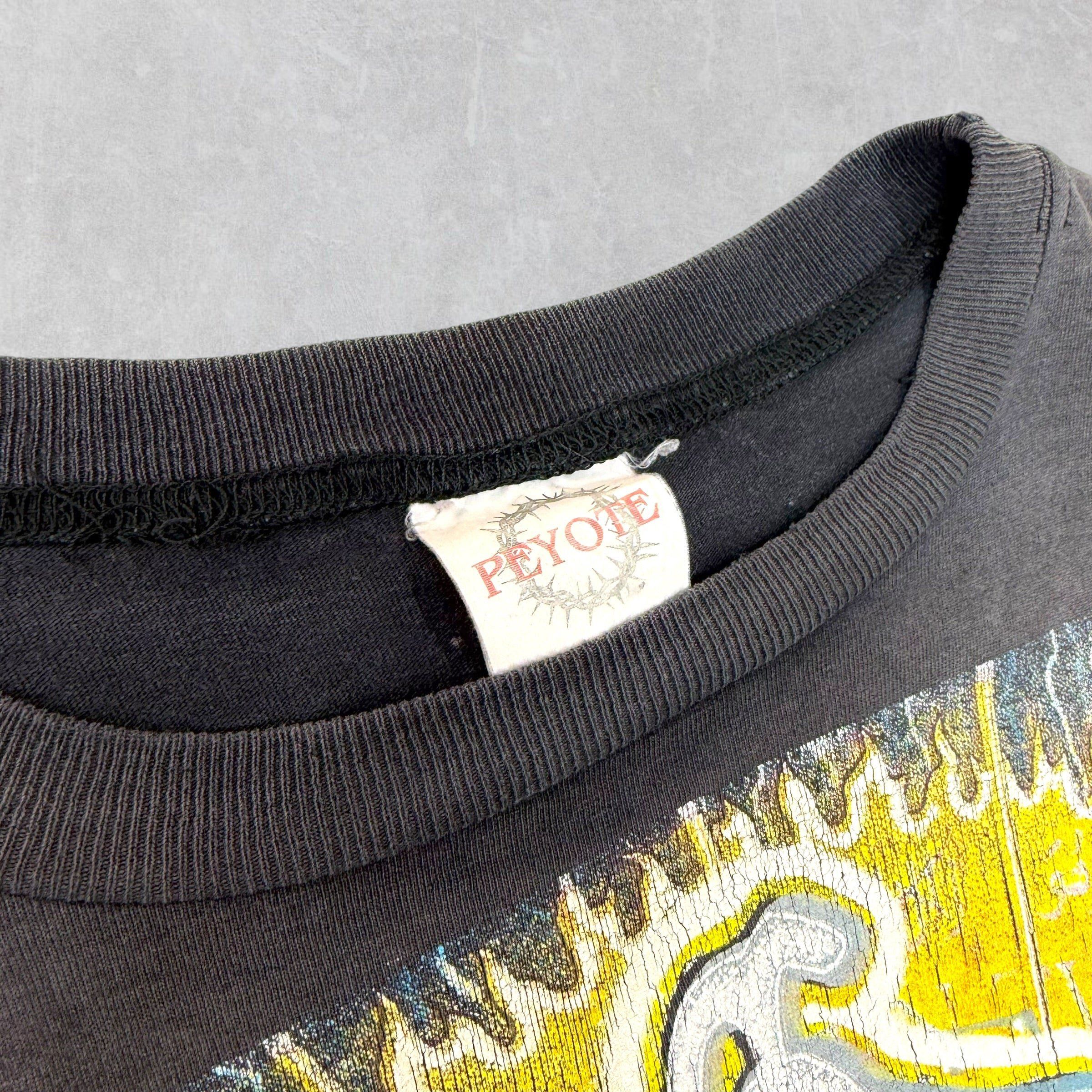 Vintage Vintage 90's Peyote Jaguares Eye Tee XL Size US XL / EU 56 / 4 - 5 Thumbnail