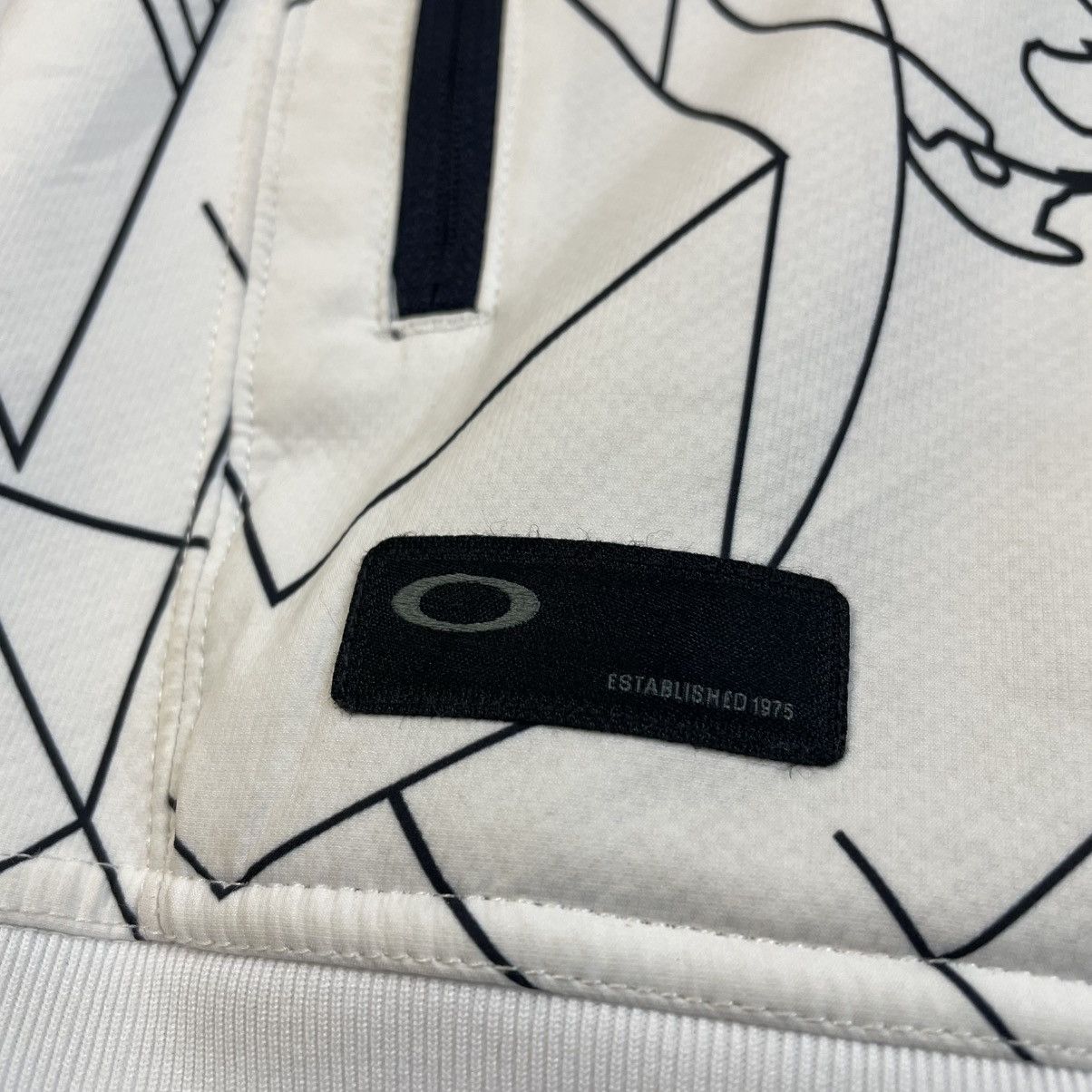 Oakley OAKLEY PERFOMANCE FLEECE / NYLON FULL ZIP REVERSIBLE JACKET Size US L / EU 52-54 / 3 - 11 Thumbnail