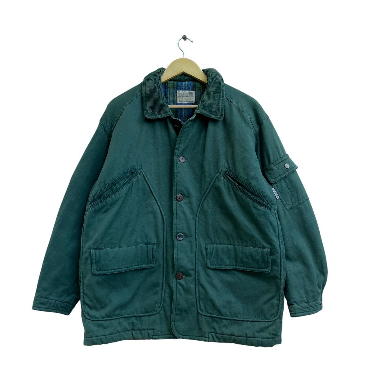 Hunter × L.L. Bean × Vintage 💥Vintage Japanese Brand Heavy Cotton Workwear Hunting Jacket Size US M / EU 48-50 / 2 - 2 Thumbnail