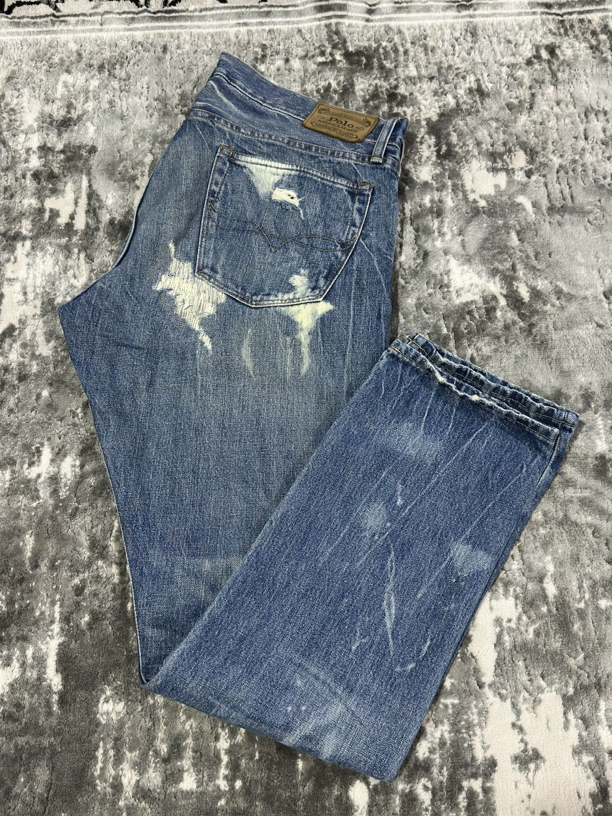 Polo Ralph Lauren Polo Ralph Lauren jeans distressed Size US 36 / EU 52 - 3 Thumbnail