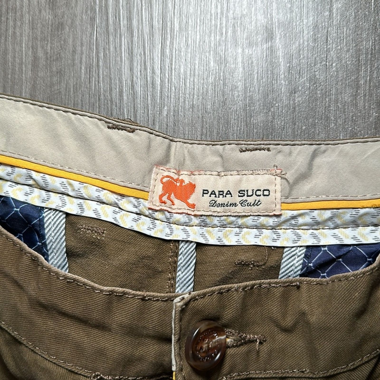 Parasuco Parasuco Denim Cult Vintage Chino Pants - 38 Size US 38 / EU 54 - 9 Thumbnail