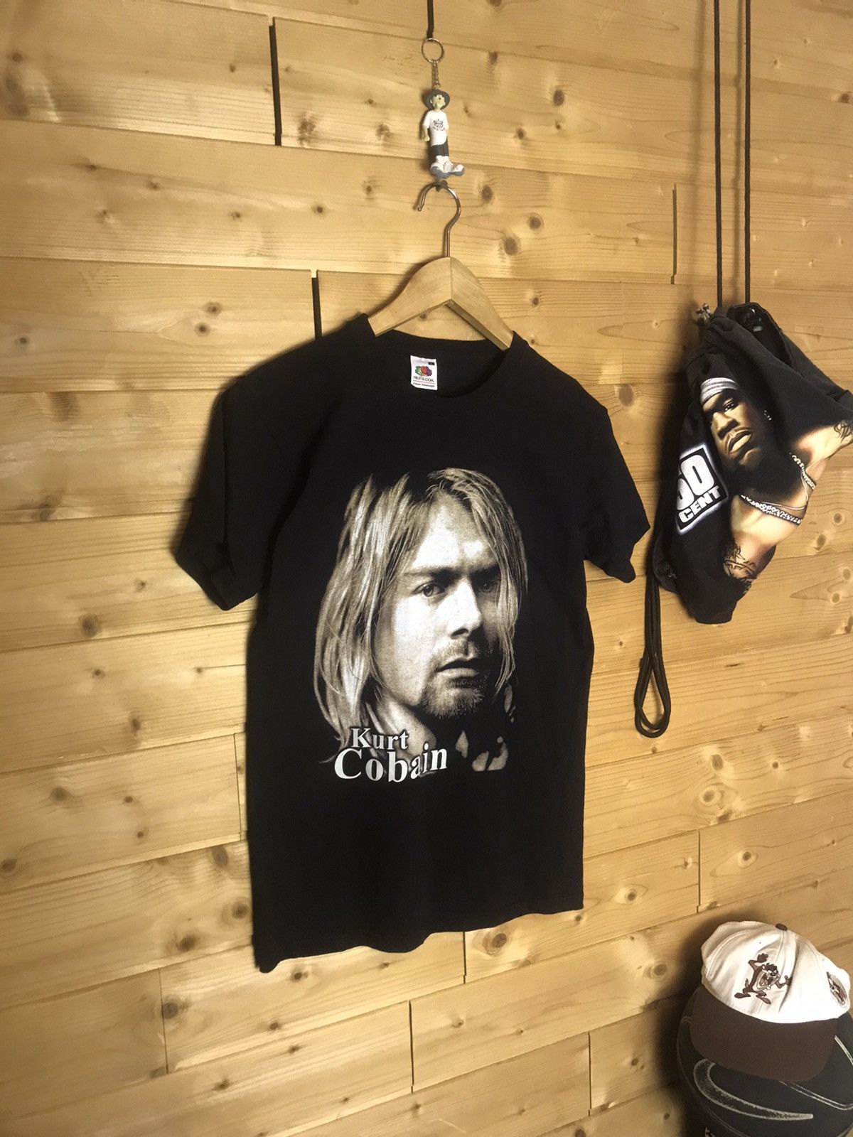 Nirvana Vintage 00s Kurt Cobain t-shirt Size US S / EU 44-46 / 1 - 1 Thumbnail