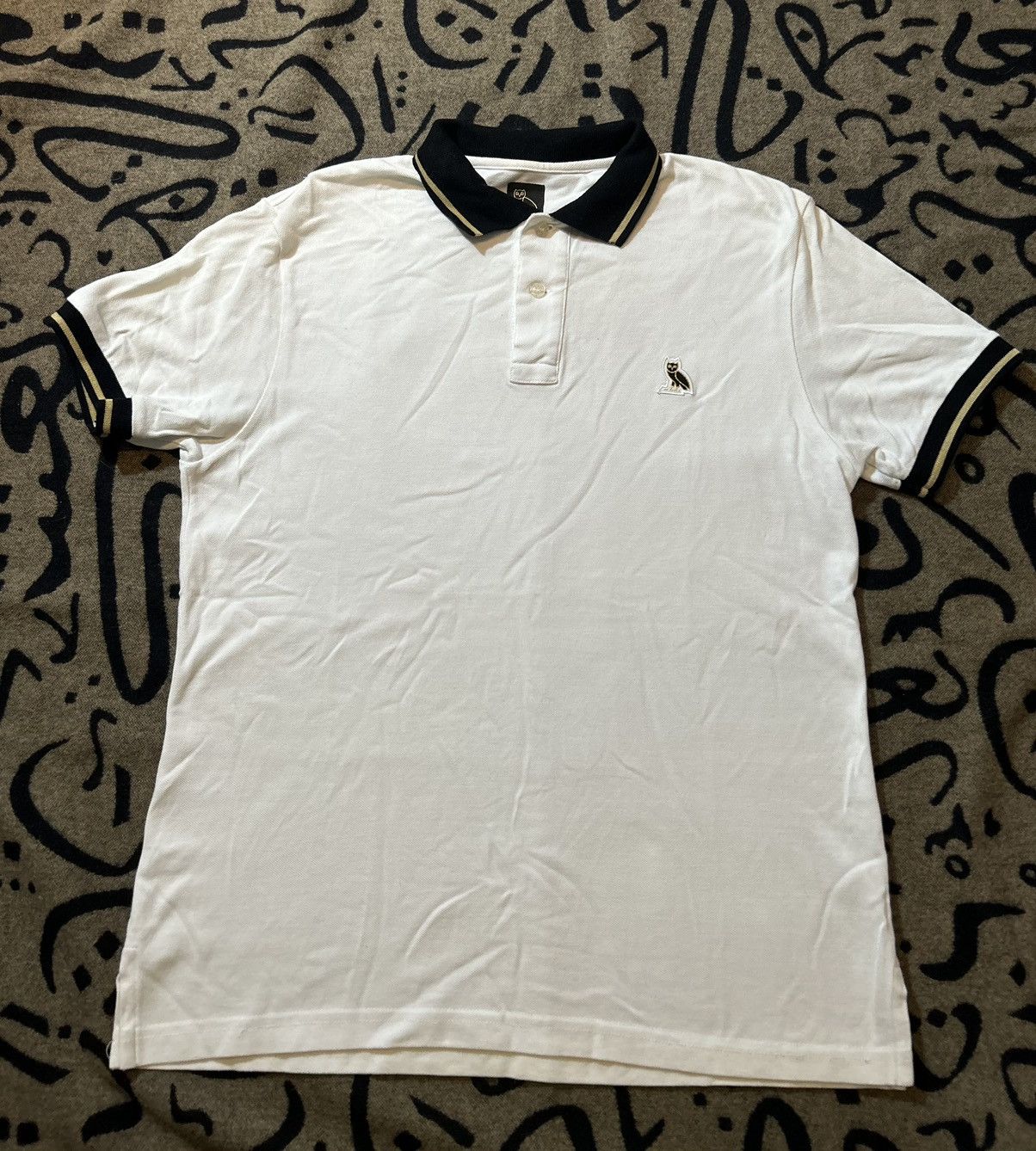 Drake × October's Very Own 2017 OVO Og Polo Size US L / EU 52-54 / 3 - 1 Thumbnail